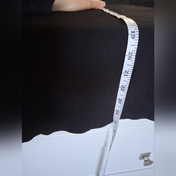 Massimo Dutti/ Black Ruffle Sleeve Top/ Stretchy/ Size US S - Picture 9 of 15